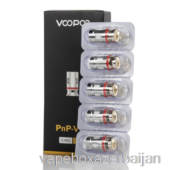 Vape Box Azerbaijan VOOPOO PnP Replacement Coils 0.45ohm PnP-VM3 Mesh Coils